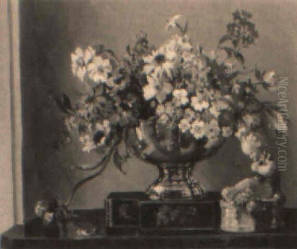 Springtime Melody Oil Painting by Herbert Davis Richter