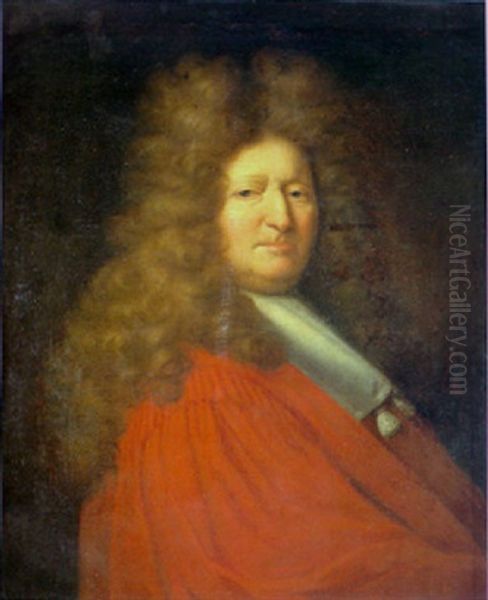 Retrato De Magistrado Oil Painting by Hyacinthe Rigaud