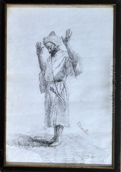 Arabo Oil Painting by Rinaldo Rinaldi