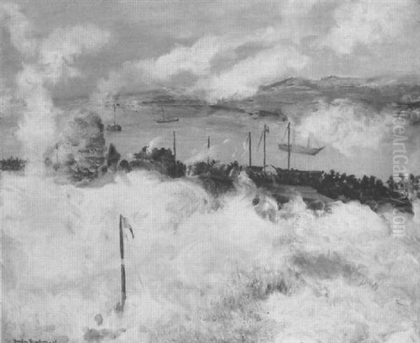 Geballter Nebel Oil Painting by Joachim, H.Botticher Ringelnatz