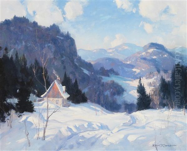 Afternoon (st. Marguerite Country) Oil Painting by Eric John Benson Riordon