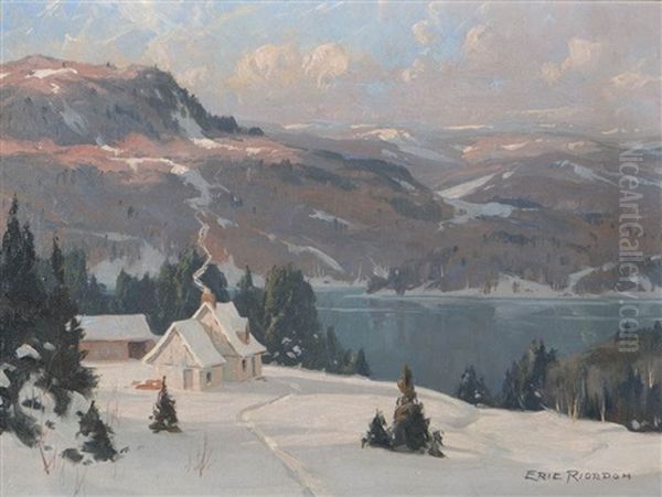 Still Life, St. Jovite Oil Painting by Eric John Benson Riordon