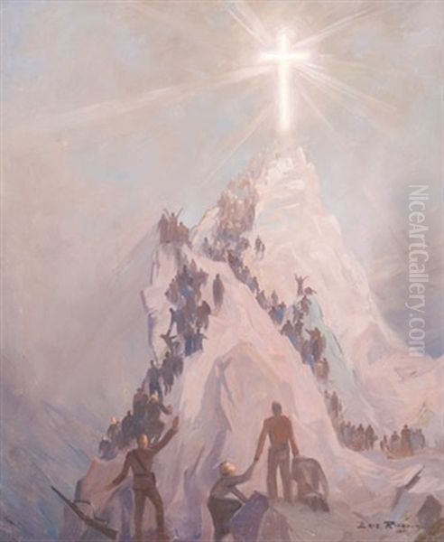 Anti War Oil Painting by Eric John Benson Riordon