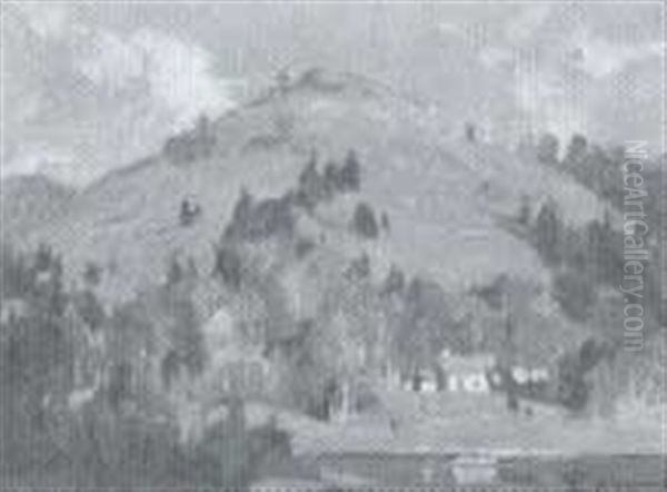 Laurentians, Autumn Oil Painting by Eric John Benson Riordon