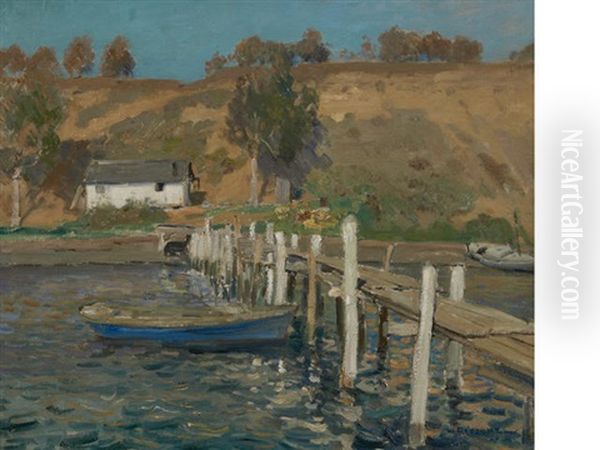 Northern California Coast Oil Painting by William Frederick Ritschel