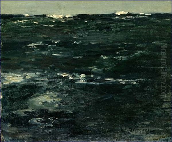 Seascape Oil Painting by William Frederick Ritschel