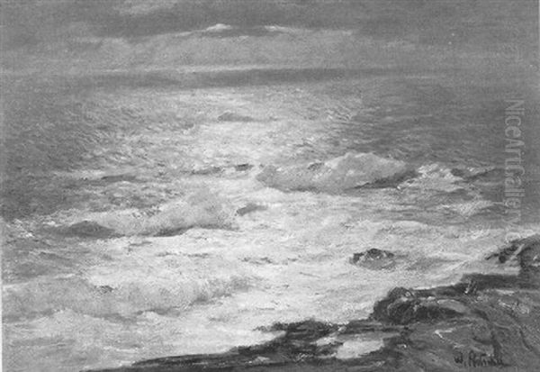 Le Clair De Lune Oil Painting by William Frederick Ritschel