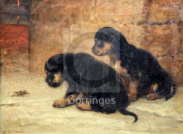 Who Are You?' Oil Painting by Briton Riviere