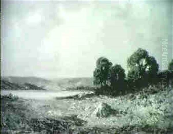 California Oaks Oil Painting by Julian Walbridge Rix