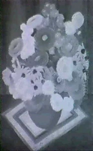 Bouquet De Fleurs Oil Painting by Paul Theophile Robert