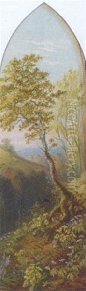 Summer Oil Painting by Henry Larpent Roberts