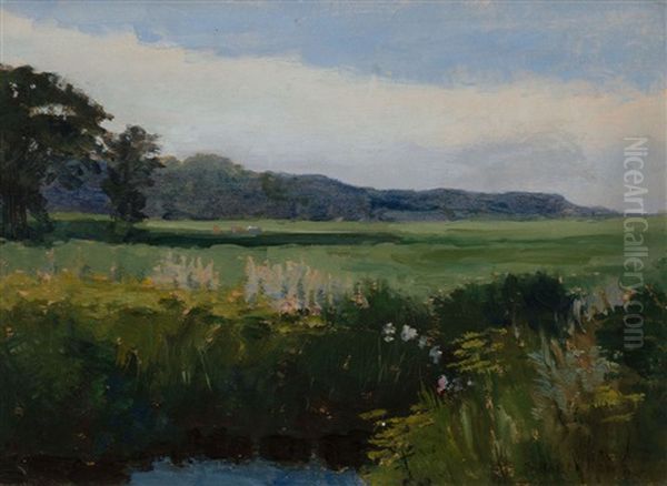 Montreal West Oil Painting by Sarah Margaret A. Robertson