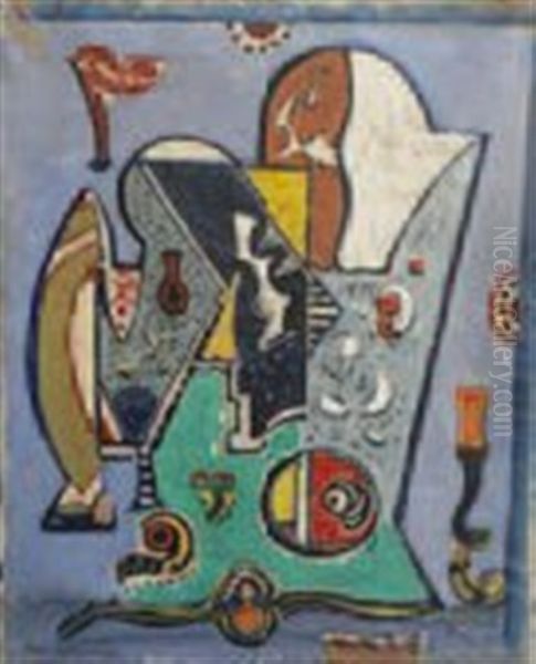 Figures Dynamiques Oil Painting by Alexander Robinson