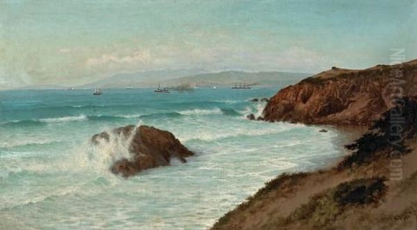 Entrance To The Golden Gate Oil Painting by Charles Dorman Robinson