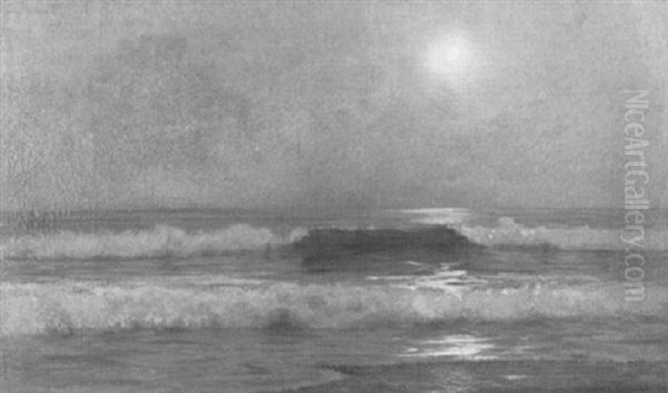 Evening Oil Painting by William S. Robinson