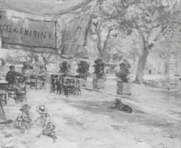 Jardin D'aisance Martiques Oil Painting by Alexander Ignatius Roche