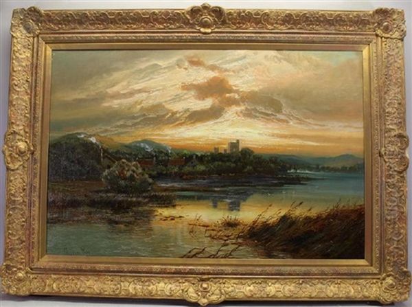 Wooton On Severn Oil Painting by Clarence Roe