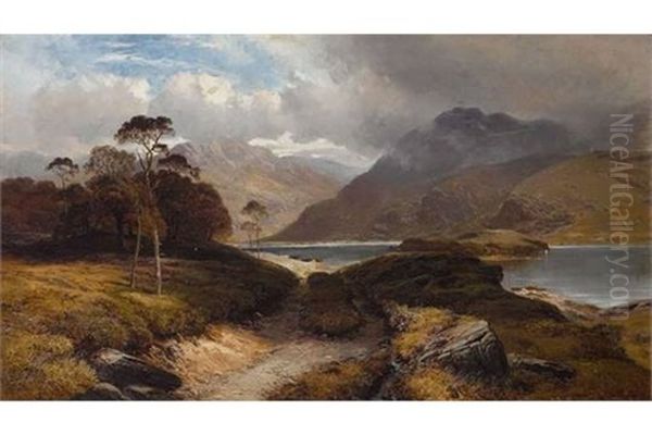 Schottische Landschaft Oil Painting by Clarence Roe