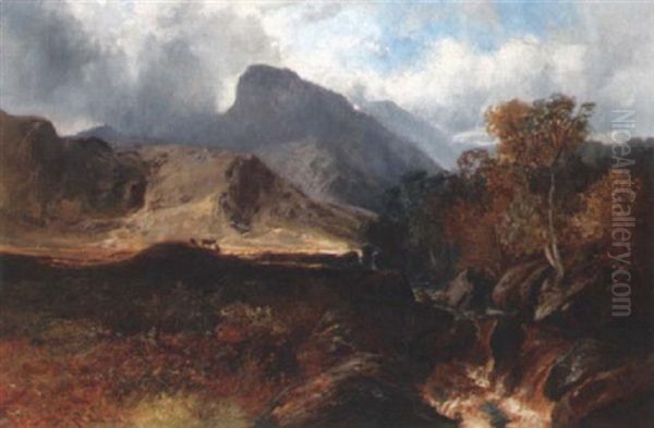 Ben Nevis Oil Painting by Clarence Roe