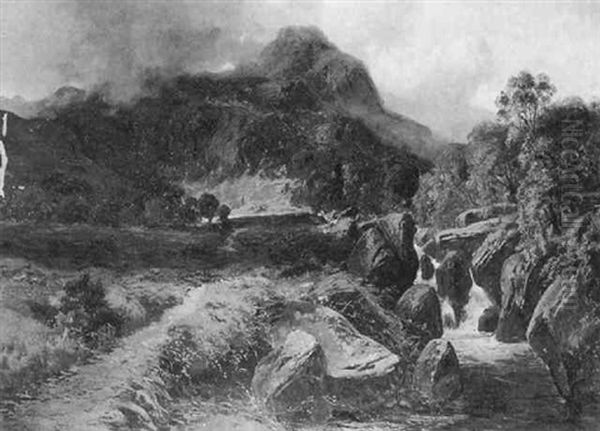 Ben Ann, North Britain Oil Painting by Clarence Roe