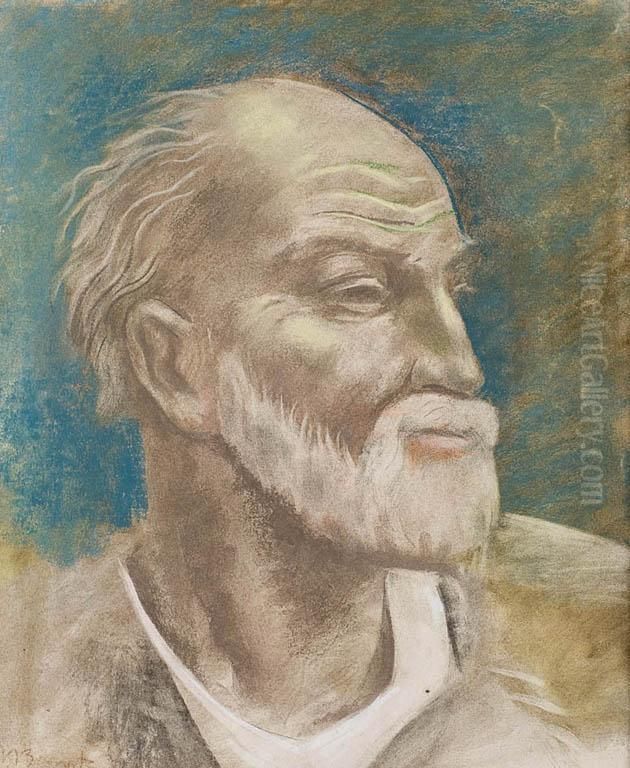 Medrzec Oil Painting by Waclaw Borowski