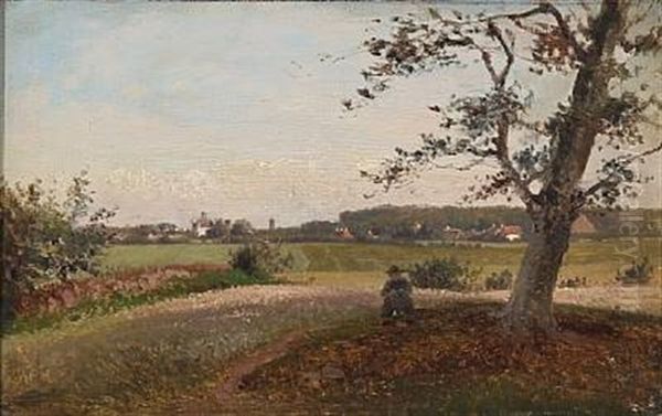 Fra Fredensborg Oil Painting by Frederik Rohde