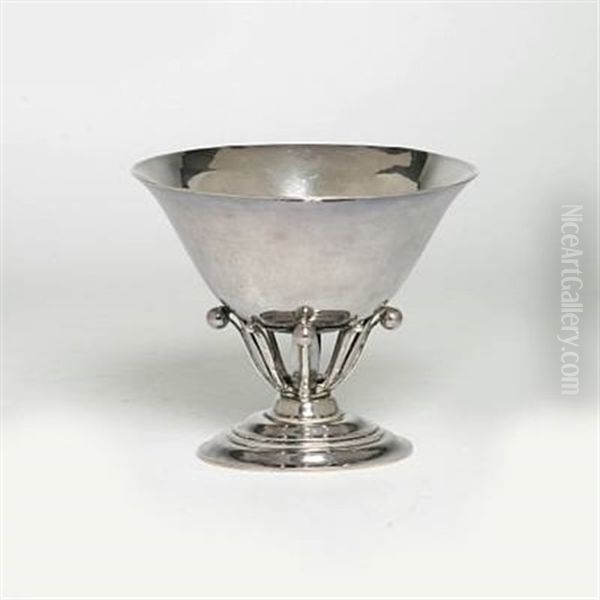 A Centerpiece Oil Painting by Johan Rohde