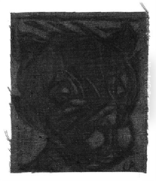 Teufel Oil Painting by Christian Rohlfs