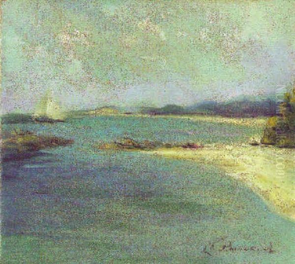 Paisaje Oil Painting by Leopoldo Romanach