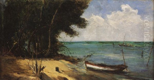 Cayo Frances Oil Painting by Leopoldo Romanach