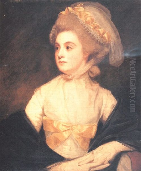Portrait Of Miss Tempest Oil Painting by George Romney