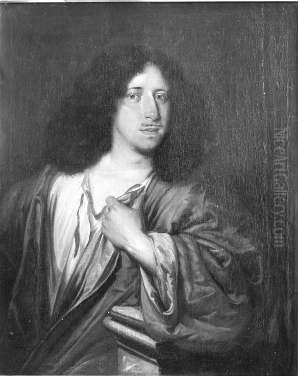 Selbstbildnis Oil Painting by Johann Heinrich Roos