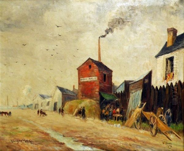 Saint Ouen Oil Painting by Georges Rose