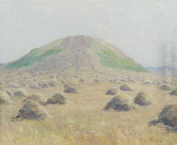 Sierra Vista Hill Oil Painting by Guy Rose