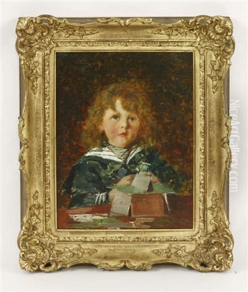 Alexander M Rossi (fl.1870-1903) Oil Painting by Alexander M. Rossi