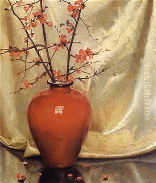 Still Life Oil Painting by Gino Rossi