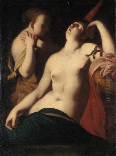 The Death Of Cleopatra Oil Painting by Rosso Fiorentino (Giovan Battista di Jacopo)