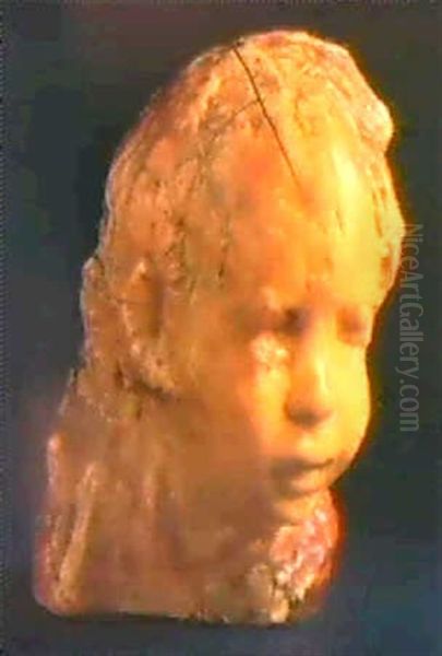 Bambino Ebreo Oil Painting by Medardo Rosso