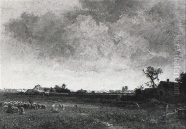 Sommerlandschaft Oil Painting by Philipp Roeth