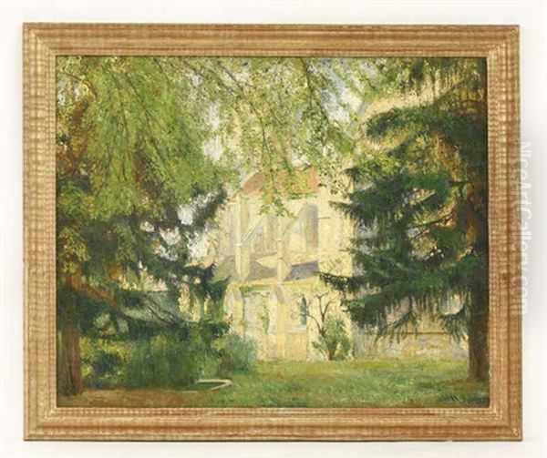 Sir William Rothenstein (1872-1945) Oil Painting by William Rothenstein