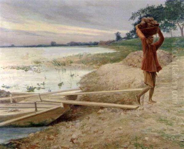 Hanoi Oil Painting by Jean-Jacques Rousseau