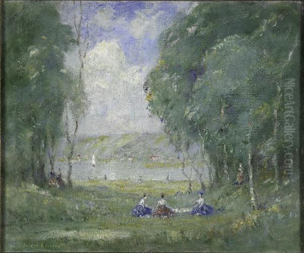 Untitled Oil Painting by Joseph Henry Boston