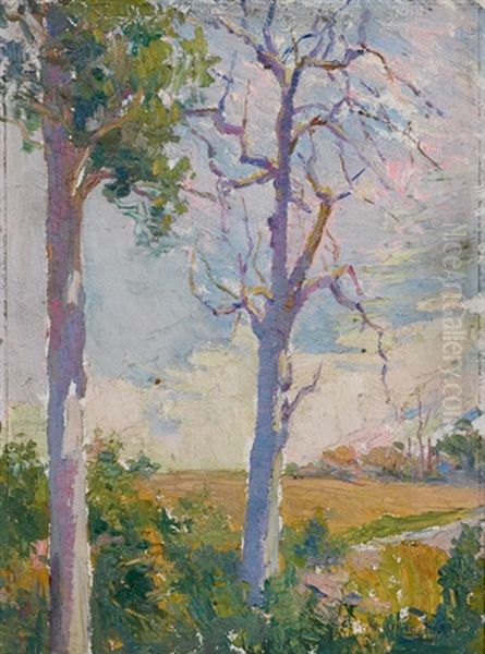 Untitled (landscape) Oil Painting by Anthony Dattilo Rubbo