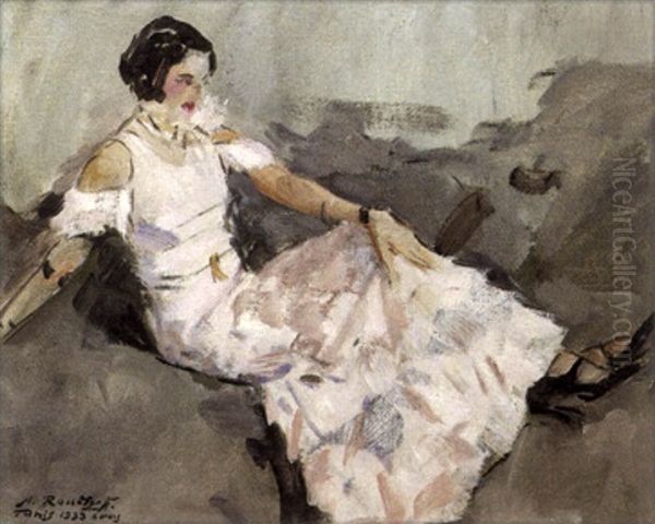 La Robe Flamenco Oil Painting by Aleksandr Rubcov