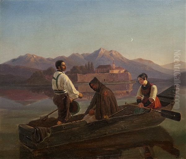 Ave Maria Oil Painting by Christian Ruben