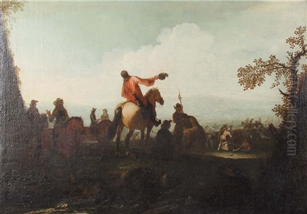 Nach Der Schlacht Oil Painting by Rugendas, Georg Philipp I