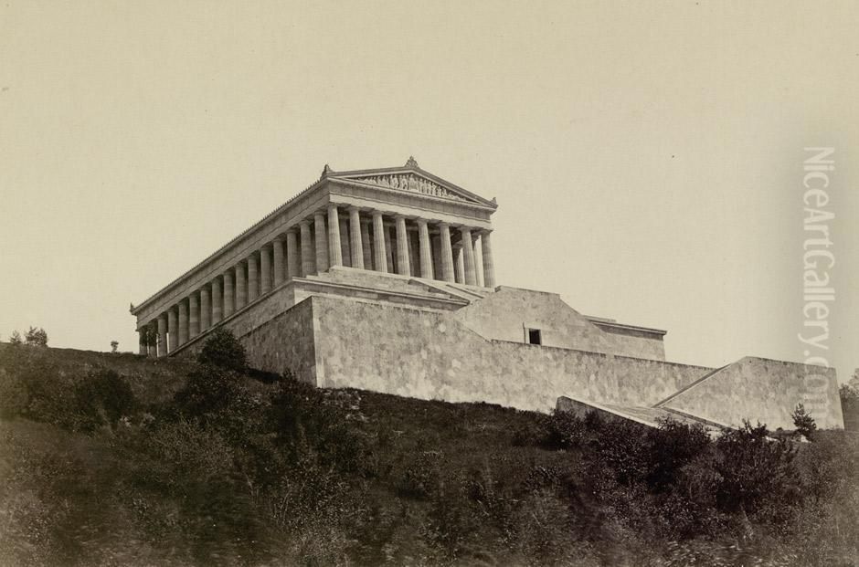 Photographisches Walhalla Album Oil Painting by Georg Bottger