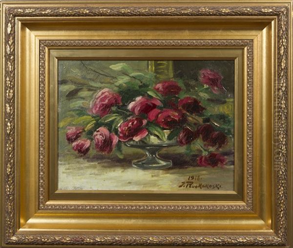 Still-life Oil Painting by Jalmari Ruokokoski