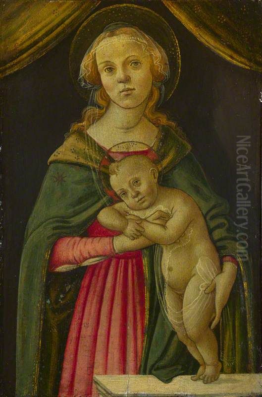 The Virgin And Child Oil Painting by Sandro Botticelli