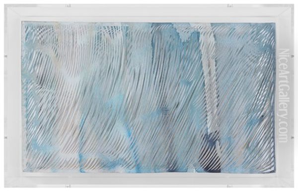 Whaleships In New Bedford Harbor Oil Painting by George William Russell